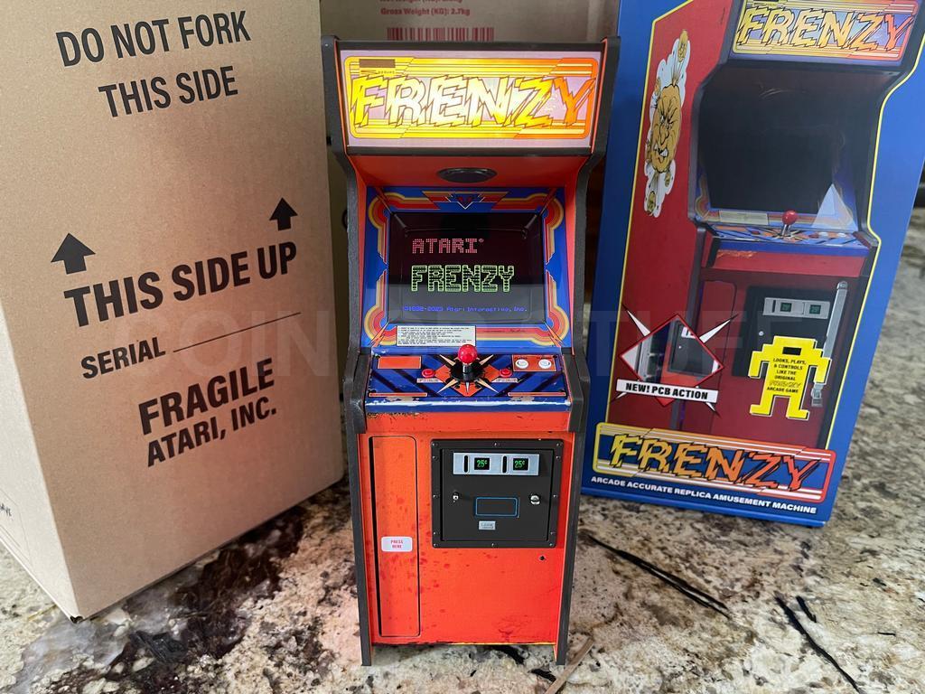 2024 Frenzy 1/6th Scale Upright Arcade Machine by RepliCade