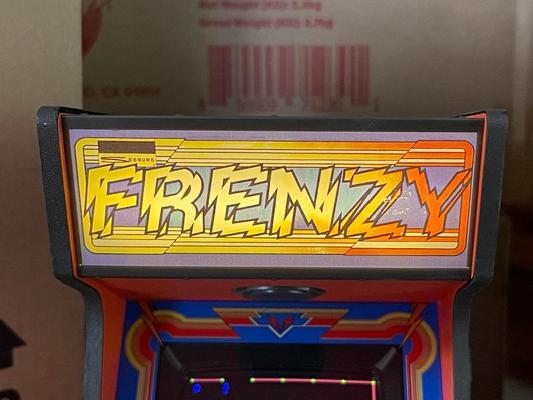 2024 Frenzy 1/6th Scale Upright Arcade Machine by RepliCade Image