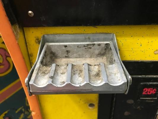 Ash Tray for Upright Arcade Machine Image