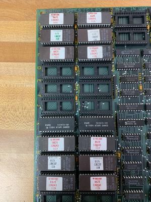 Atari Gauntlet Arcade Game PCB with Gauntlet II ROMs Not JAMMA Image