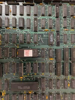 Atari Gauntlet Arcade Game PCB with Gauntlet II ROMs Not JAMMA Image