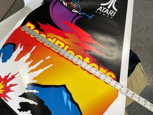 Atari Road Blasters Custom Side Art Image