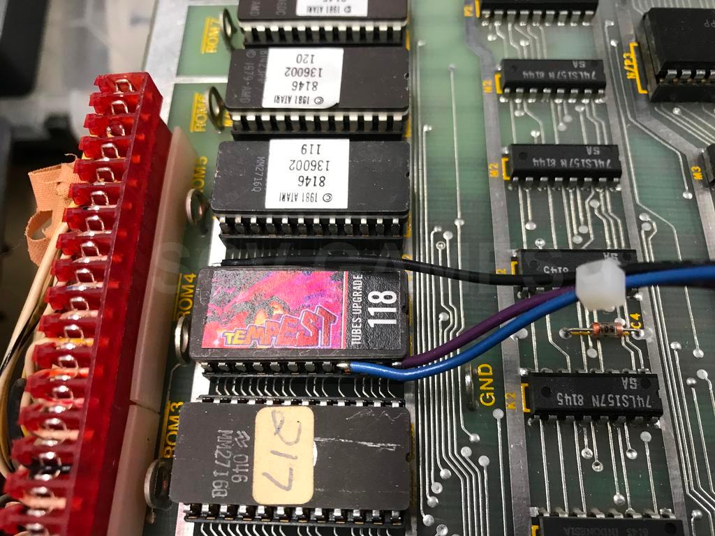 Atari Tempest Tubes Kit with Molex