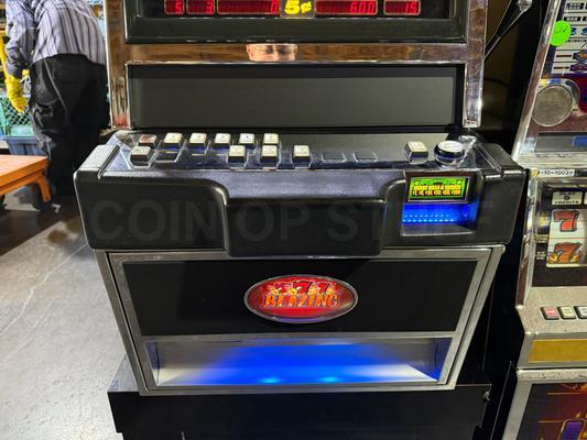 Bally S9000 Blazing 777 Slot Machine with Top Monitor Image