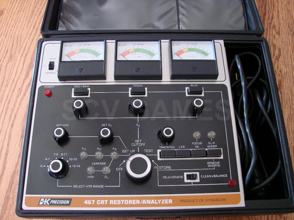 BK Precision CRT Tester Rejuvenator 467