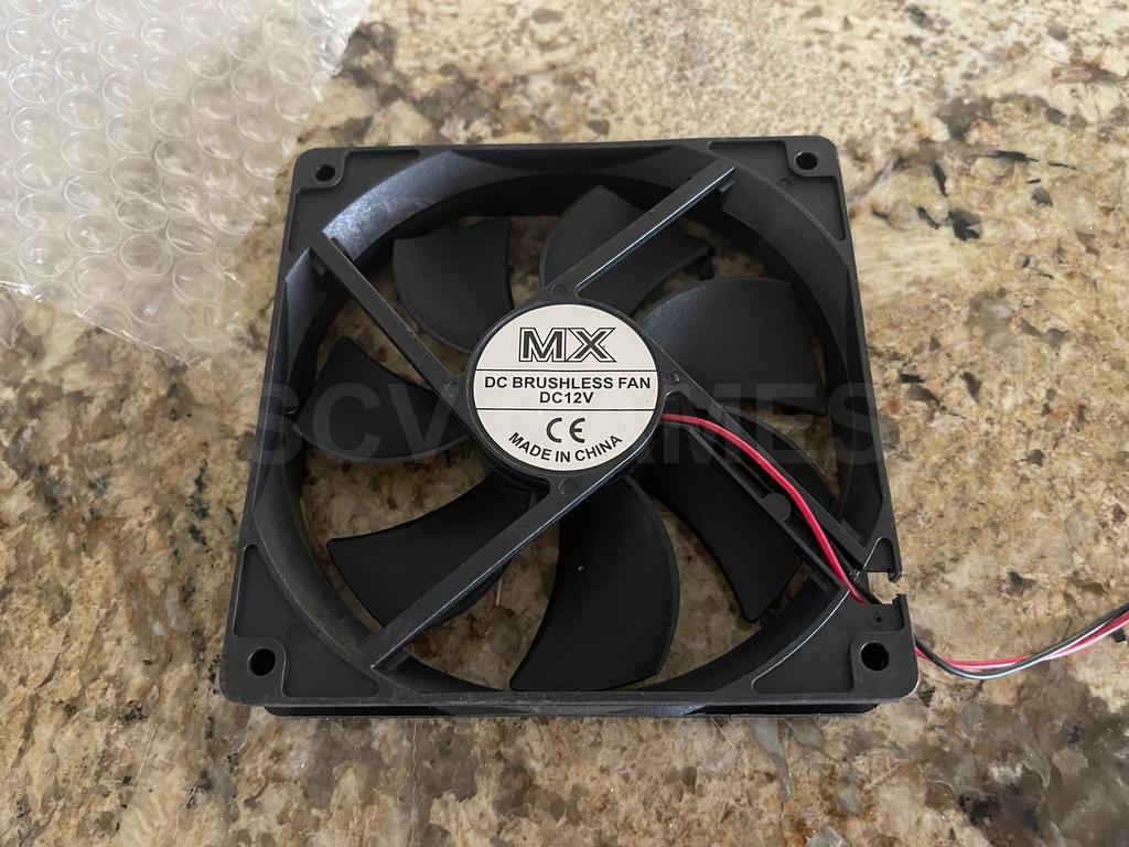 Brand new 120x120x25mm fan DC12V