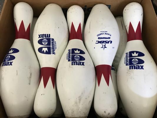 Brunswick Used Max Bowling Pins Image