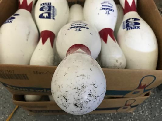 Brunswick Used Max Bowling Pins Image