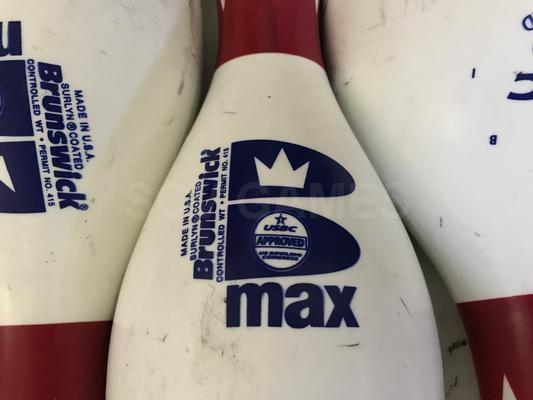 Brunswick Used Max Bowling Pins Image