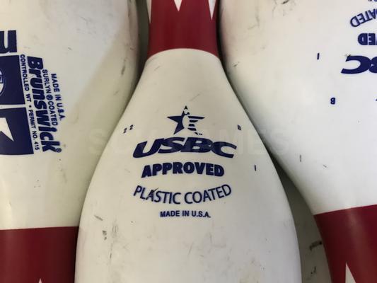 Brunswick Used Max Bowling Pins Image