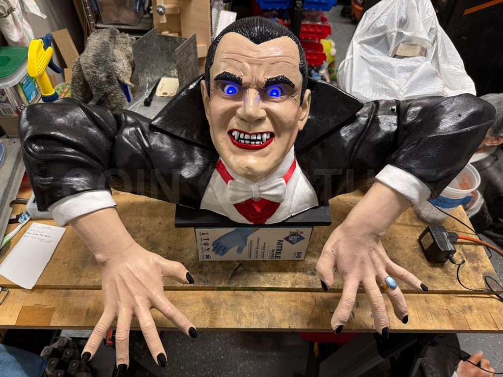 Count Dracula Pinball or Slot Machine Topper