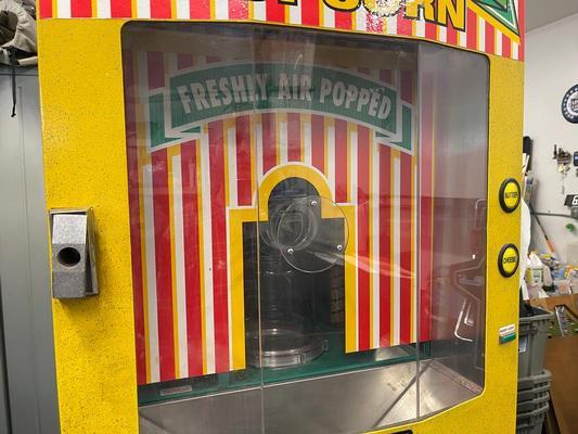 Fresh-Air Coin Operated Popcorn Machine Image