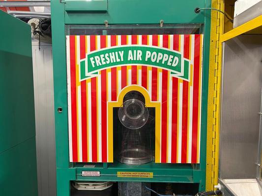 Fresh-Air Coin Operated Popcorn Machine Image