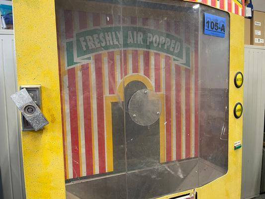 Fresh-Air Coin Operated Popcorn Parts Machine Image