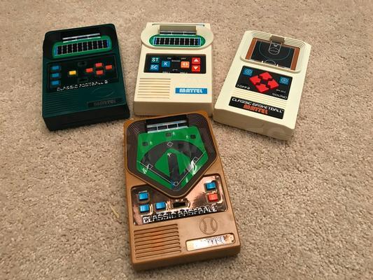 Hand Held Games from the 70's 80's and 2000's Image