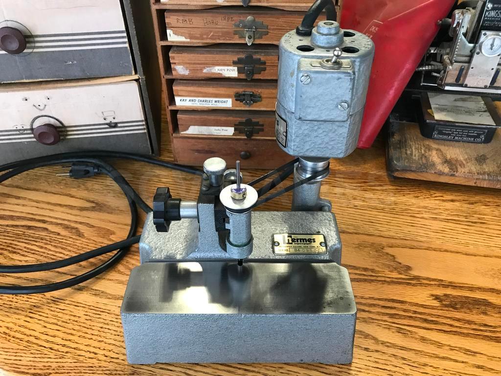 Hermes Engravograph Edge Beveler Machine B-4