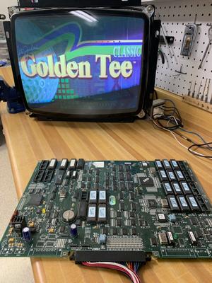 Incredible Technologies Golden Tee Classic JAMMA Arcade Game PCB Image