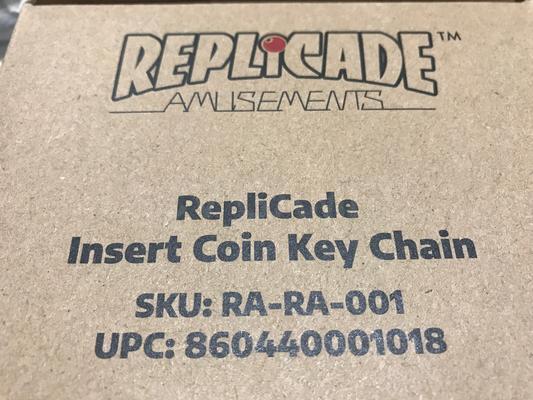 Insert Coin .25 Key Chain by RepliCade Image