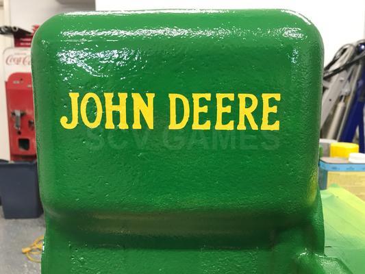 John Deere 1 1/2 HP Hit and Miss Stencil Image