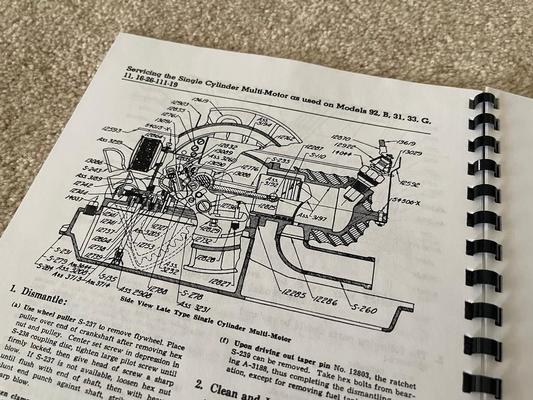 Maytag Multi Motor Service Repair Manual Image