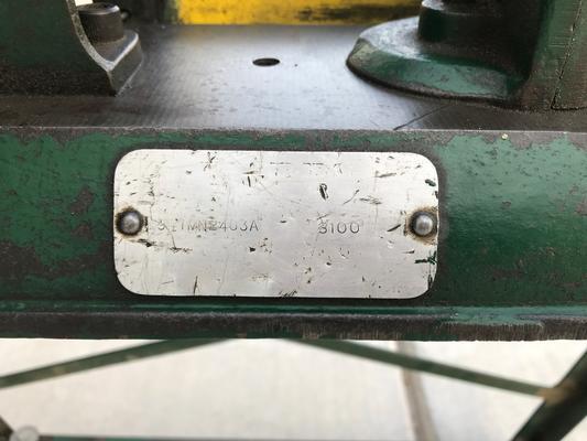 Miller - Knuth 3100 Belt Driven HackSaw Image