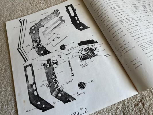 Mills Bell Slot Machine Parts and Service Manual Image