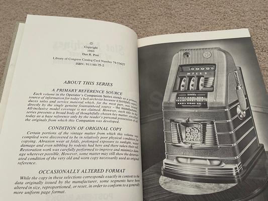 Mills of the Forties: Slot Machines of Yesteryear Book Image