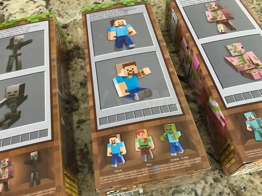 Minecraft Large Scale Action Figures Image