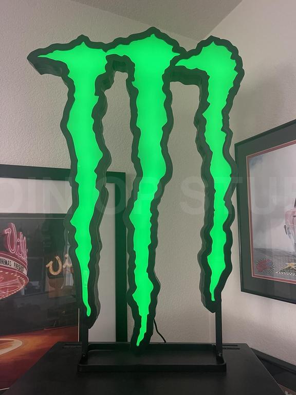 Monster Energy Light Up LED Display