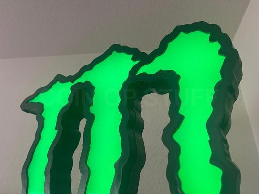 Monster Energy Light Up LED Display Image