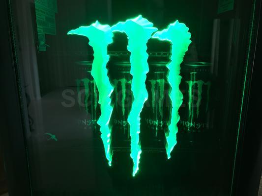 Monster Energy Mini Refrigerator with Stand Image