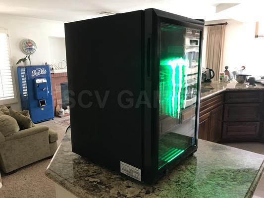 Monster Energy Mini Refrigerator with Stand Image