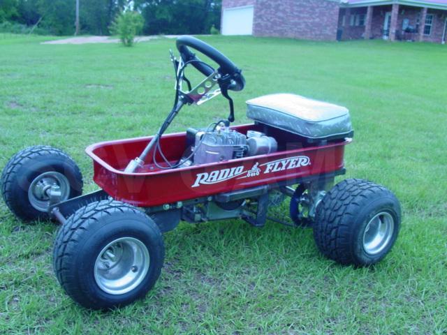 Motorized Radio Flyer Wagon