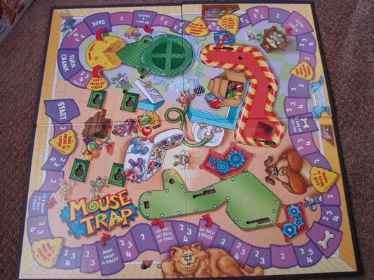 Mouse Trap by Hasbro 2005 Board Game Image