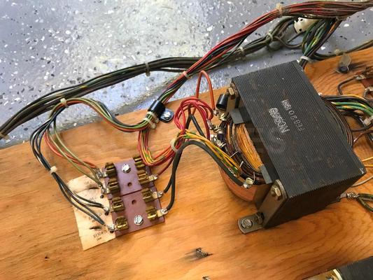 Pac-Man Upright Arcade Wiring harness and Power Board Image