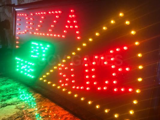 Pizza By The Slice LED Sign Image