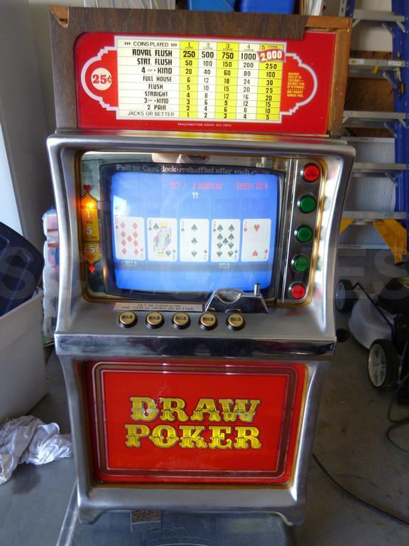 Summit Coin Video Poker Machine