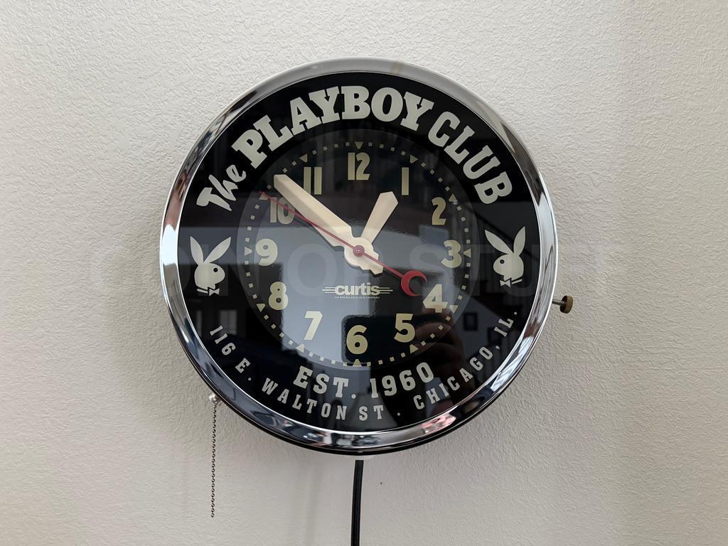 The Playboy Club Neon Curtis Clock