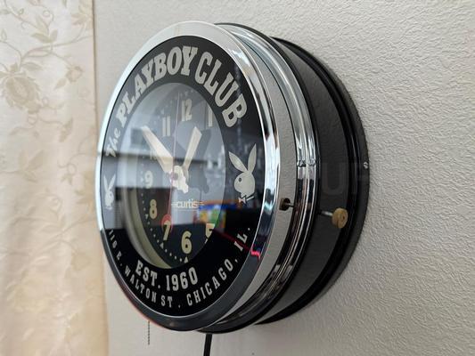 The Playboy Club Neon Curtis Clock Image