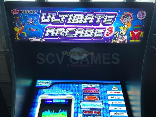 The Ultimate Arcade 3 Upright Machine with Extra Game Pack - New Image