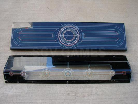 Tron Arcade Original Plastics for Lights Image