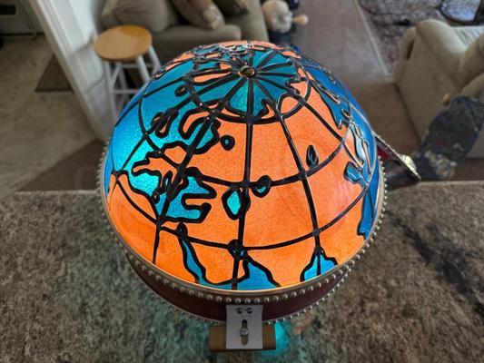 Vintage Schlitz Beer Motion Globe Bar Light Sign Image