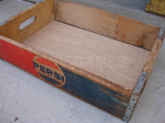 Vintage Soda Crates - Pepsi - Coca Cola - 7UP Image