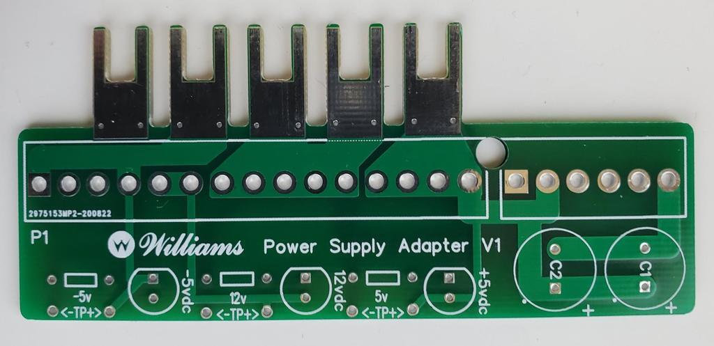 Williams Arcade Power Supply Adapter by Brad Raedel