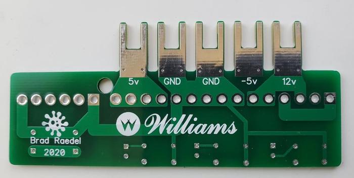 Williams Arcade Power Supply Adapter by Brad Raedel Image